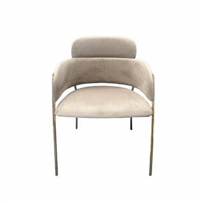 Luxoses cadires de menjador amb estructura de ferro